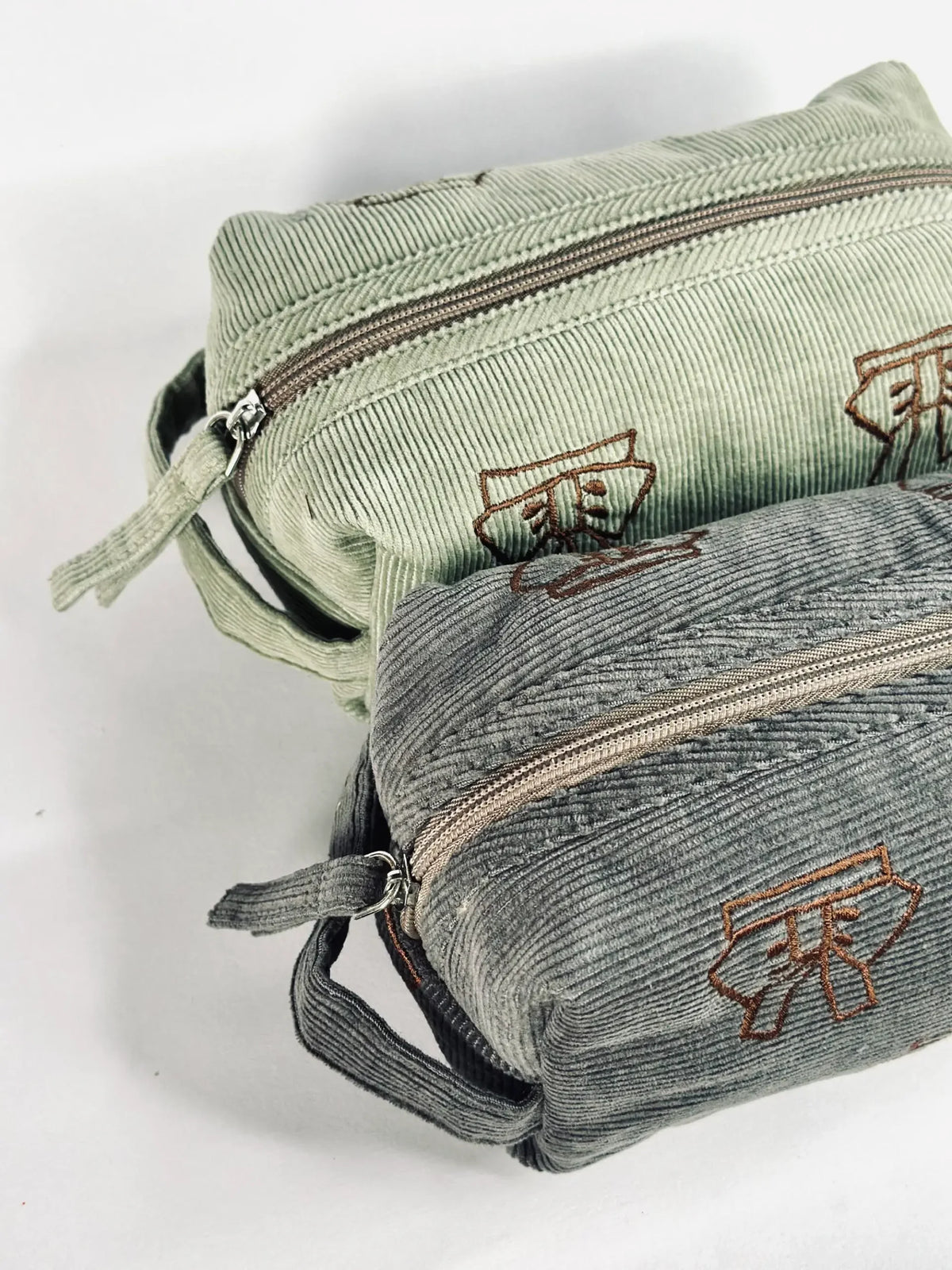 Reva Bow Corduroy Pouch Bag
