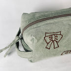 Reva Bow Corduroy Pouch Bag