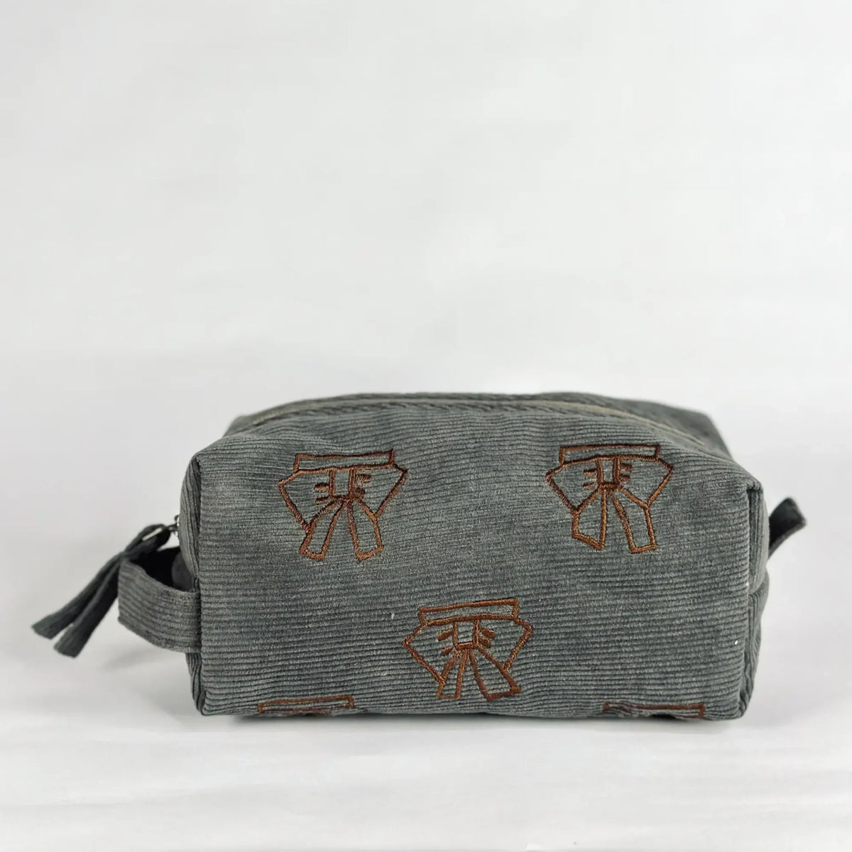 Reva Bow Corduroy Pouch Bag
